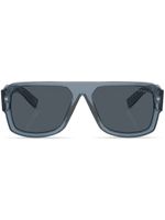 Prada Eyewear square-frame transparent sunglasses - Gris - thumbnail