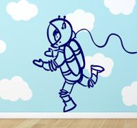 Sticker kinderen astronaut
