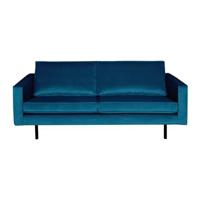 BePureHome Rodeo 2,5-zitsbank - Velvet - Blauw