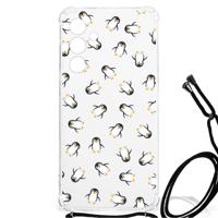 Doorzichtige Silicone Hoesje voor Samsung Galaxy A55 Pinguïn