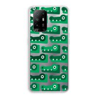 Crocs: Oppo A95 5G Transparant Hoesje