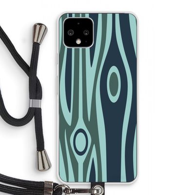 Bast B: Pixel 4 Transparant Hoesje met koord