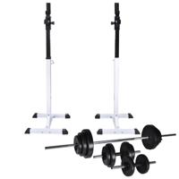 Halter-/squatrek met halterset 30,5 kg Halter-/squatrek met halterset 30,5 kg