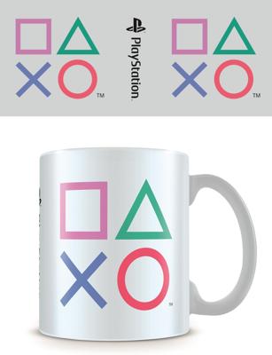 Playstation Coloured Mug - Shapes