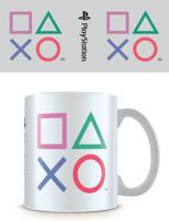 Playstation Coloured Mug - Shapes