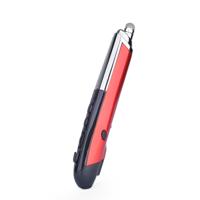 PR-08 6-toetsen Smart draadloze optische muis met Stylus pen & Laser functie (rood)