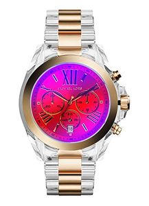 Horlogeband Michael Kors MK5949 Kunststof/Plastic Bi-Color 10mm