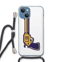Pew Pew Pew: iPhone 13 mini Transparant Hoesje met koord
