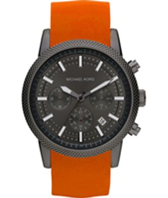 Horlogeband Michael Kors MK8411 Silicoon Oranje 22mm