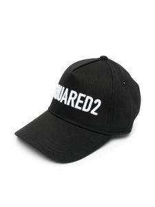 DSQUARED2 KIDS casquette à logo brodé - Noir