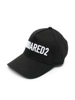 DSQUARED2 KIDS casquette à logo brodé - Noir - thumbnail