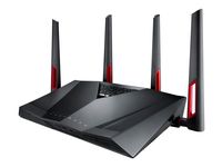 ASUS RT-AC88U draadloze router Dual-band (2.4 GHz / 5 GHz) Gigabit Ethernet Zwart - thumbnail
