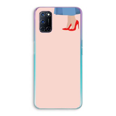 High heels: Oppo A92 Transparant Hoesje