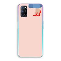 High heels: Oppo A92 Transparant Hoesje