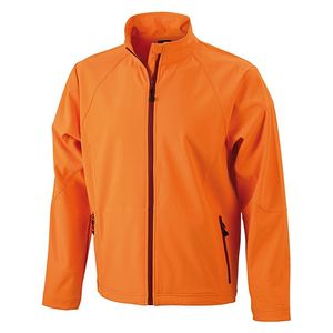 Oranje polyester heren wind jasje 3XL  -