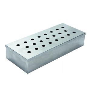 Smokerbox - voor de BBQ - RVS - 24 x 10 x 4,5 cm - rookbox   -