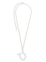 Jil Sander zodiac-pendant silver necklace - Argent - thumbnail