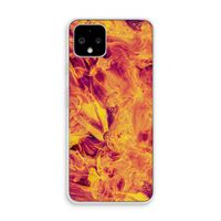 Eternal Fire: Pixel 4 Transparant Hoesje