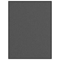 Deurmat 90x120 cm antracietkleurig