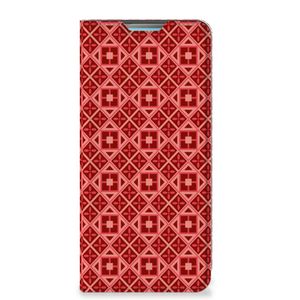 Samsung Galaxy A53 Hoesje met Magneet Batik Rood