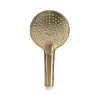 Handdouche Blue Label Brondby | 3 Standen | Rond | Geborsteld goud PVD