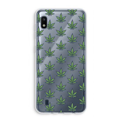 Weed: Samsung Galaxy A10 Transparant Hoesje