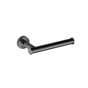 Toiletrolhouder Hotbath Cobber Zwart Chroom