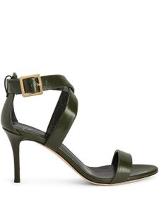 Giuseppe Zanotti sandales Ellie en cuir 80 mm - Noir