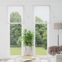 Raam Blind met gordijnen Anders Wit 80 x 130 cm Aluminium