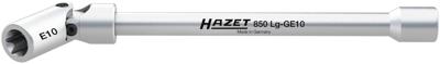 HAZET Dopsleutel 850LG-GE10 · 1/4 inch (6,3 mm) vierkant hol · Buiten-TORX®-profiel · SW E10