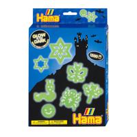 Hama Strijkkralenset Glow in the Dark, 1500st.