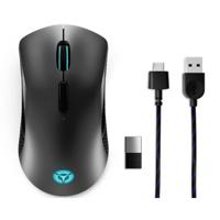 Lenovo Legion M600 Gaming-muis Draadloos, Kabelgebonden Optisch Zwart 8 Toetsen 16000 dpi Lenovo Legion M600 Gaming-muis Draadloos, Kabelgebonden Optisch Zwart 8 Toetsen 16000 dpi
