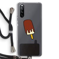 Frisco: Sony Sony Xperia 10 III Transparant Hoesje met koord
