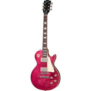 Gibson Original Collection Les Paul Standard 60s Figured Top Translucent Fuchsia elektrische gitaar met koffer
