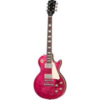 Gibson Original Collection Les Paul Standard 60s Figured Top Translucent Fuchsia elektrische gitaar met koffer - thumbnail