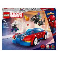 LEGO super heroes 76279 spider-man racewagen en venom green goblin