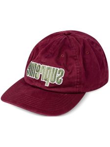 Supreme casquette à logo Reverse - Rouge