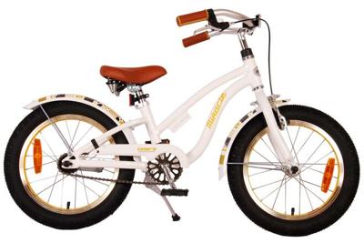 Volare miracle cruiser kinderfiets - meisjes - 16 inch - wit - prime collection