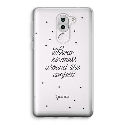Confetti: Honor 6X Transparant Hoesje