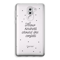 Confetti: Honor 6X Transparant Hoesje