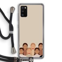 Girls girls girls: Samsung Galaxy A41 Transparant Hoesje met koord