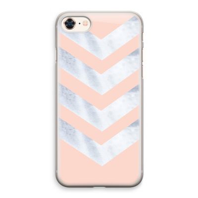Marmeren pijlen: iPhone 8 Transparant Hoesje