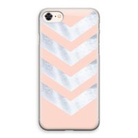 Marmeren pijlen: iPhone 8 Transparant Hoesje