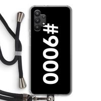 #9000: Samsung Galaxy A32 5G Transparant Hoesje met koord