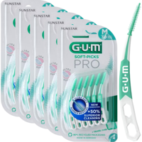 GUM Soft-Picks PRO Medium - 5 x 30 stuks GUM Soft-Picks PRO Medium - 5 x 30 stuks