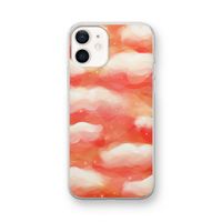 Lichte Wolken: iPhone 12 mini Transparant Hoesje