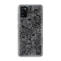 Vexx Black City : Samsung Galaxy A41 Transparant Hoesje