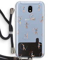 Dancing #3: Samsung Galaxy J5 (2017) Transparant Hoesje met koord
