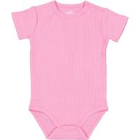 Baby romper Korte mouwen Drukknoophals