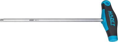 HAZET Insteekgreep met T-greep 866-10 · 1/4 inch (6,3 mm) vierkant massief · 295 mm